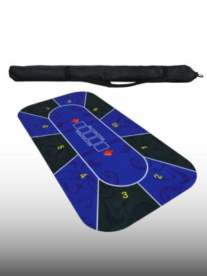 טופ פוקר מתגלגל מקצועי בגודל 2.4×1.2 מטר בצבע ירוק